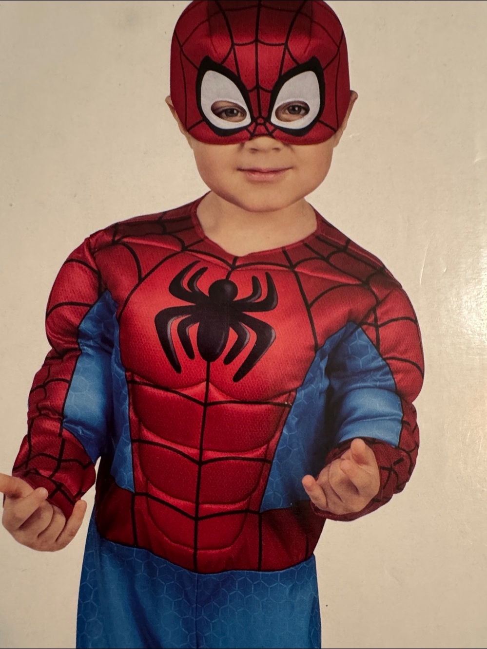 Jazwares Marvel Spidey Toddler Costume NWT 3-4T